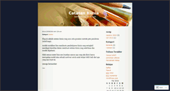 Desktop Screenshot of catatankimia.wordpress.com