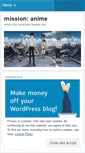 Mobile Screenshot of msjanime.wordpress.com