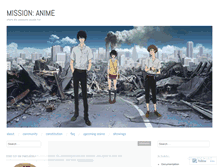 Tablet Screenshot of msjanime.wordpress.com