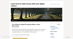 Desktop Screenshot of digitalphotographydollars.wordpress.com