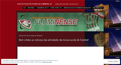 Desktop Screenshot of futebolfludf.wordpress.com