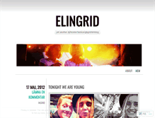 Tablet Screenshot of elingrid.wordpress.com
