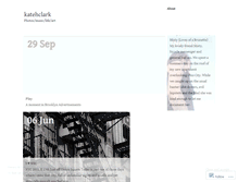 Tablet Screenshot of katehclarkphotography.wordpress.com