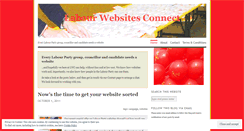 Desktop Screenshot of labourwebsitesconnect.wordpress.com