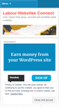Mobile Screenshot of labourwebsitesconnect.wordpress.com
