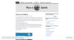 Desktop Screenshot of planituurth.wordpress.com