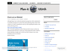 Tablet Screenshot of planituurth.wordpress.com