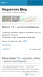 Mobile Screenshot of maguskowo.wordpress.com