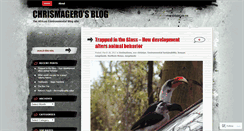 Desktop Screenshot of chrismagero.wordpress.com