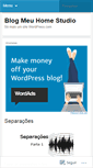 Mobile Screenshot of blogmeuhomestudio.wordpress.com