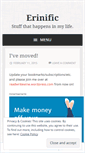 Mobile Screenshot of erinific.wordpress.com