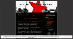 Desktop Screenshot of gatoseneltejado.wordpress.com