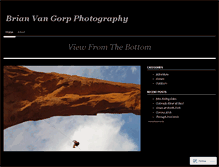 Tablet Screenshot of bvangorp.wordpress.com