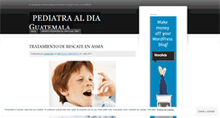 Desktop Screenshot of pediatraldia.wordpress.com
