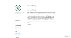 Desktop Screenshot of cso.bancdebinarybbb.wordpress.com