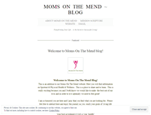 Tablet Screenshot of momsonthemend.wordpress.com