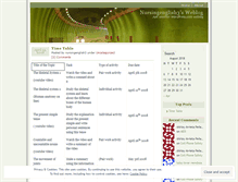 Tablet Screenshot of nursingenglish3.wordpress.com