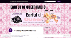 Desktop Screenshot of earfulofqueer.wordpress.com