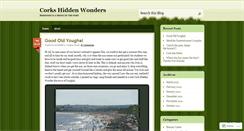 Desktop Screenshot of corkweekendwonders.wordpress.com