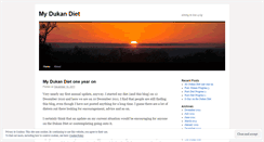 Desktop Screenshot of dukandieter.wordpress.com