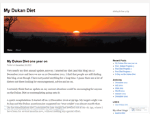 Tablet Screenshot of dukandieter.wordpress.com