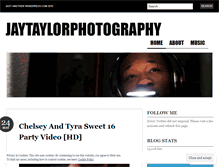 Tablet Screenshot of jaytaylorphotography.wordpress.com