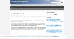 Desktop Screenshot of luismiguelromero.wordpress.com