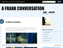 Tablet Screenshot of frankinsight.wordpress.com