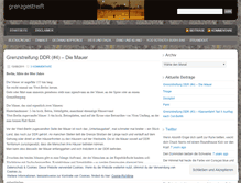 Tablet Screenshot of grenzgestreift.wordpress.com