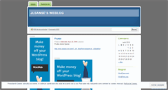 Desktop Screenshot of jlsanse.wordpress.com