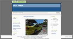 Desktop Screenshot of facilgames.wordpress.com