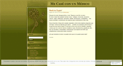 Desktop Screenshot of mecaseconunmedico.wordpress.com