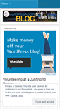 Mobile Screenshot of justworldambassadors.wordpress.com