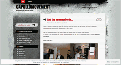 Desktop Screenshot of capollomovement.wordpress.com