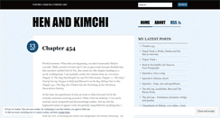 Desktop Screenshot of henandkimchi.wordpress.com