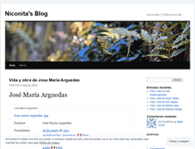 Tablet Screenshot of niconita.wordpress.com