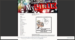 Desktop Screenshot of mylirik.wordpress.com