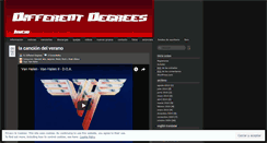 Desktop Screenshot of differentdegrees.wordpress.com