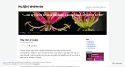 Desktop Screenshot of hujani.wordpress.com