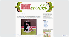 Desktop Screenshot of inkcredible.wordpress.com