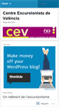 Mobile Screenshot of centroexcursionista.wordpress.com