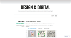 Desktop Screenshot of designanddigital.wordpress.com
