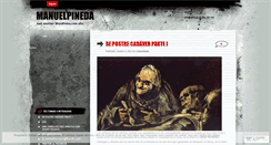 Desktop Screenshot of manuelpineda.wordpress.com