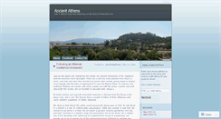 Desktop Screenshot of ancientathens.wordpress.com
