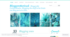 Desktop Screenshot of bloggeretterized.wordpress.com