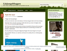 Tablet Screenshot of larjungabloggen.wordpress.com