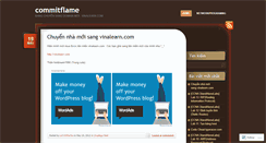 Desktop Screenshot of commitflame.wordpress.com