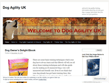 Tablet Screenshot of dogagilityuk.wordpress.com