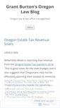 Mobile Screenshot of oregonlawblog.wordpress.com