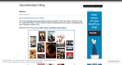 Desktop Screenshot of opusdeitoday.wordpress.com